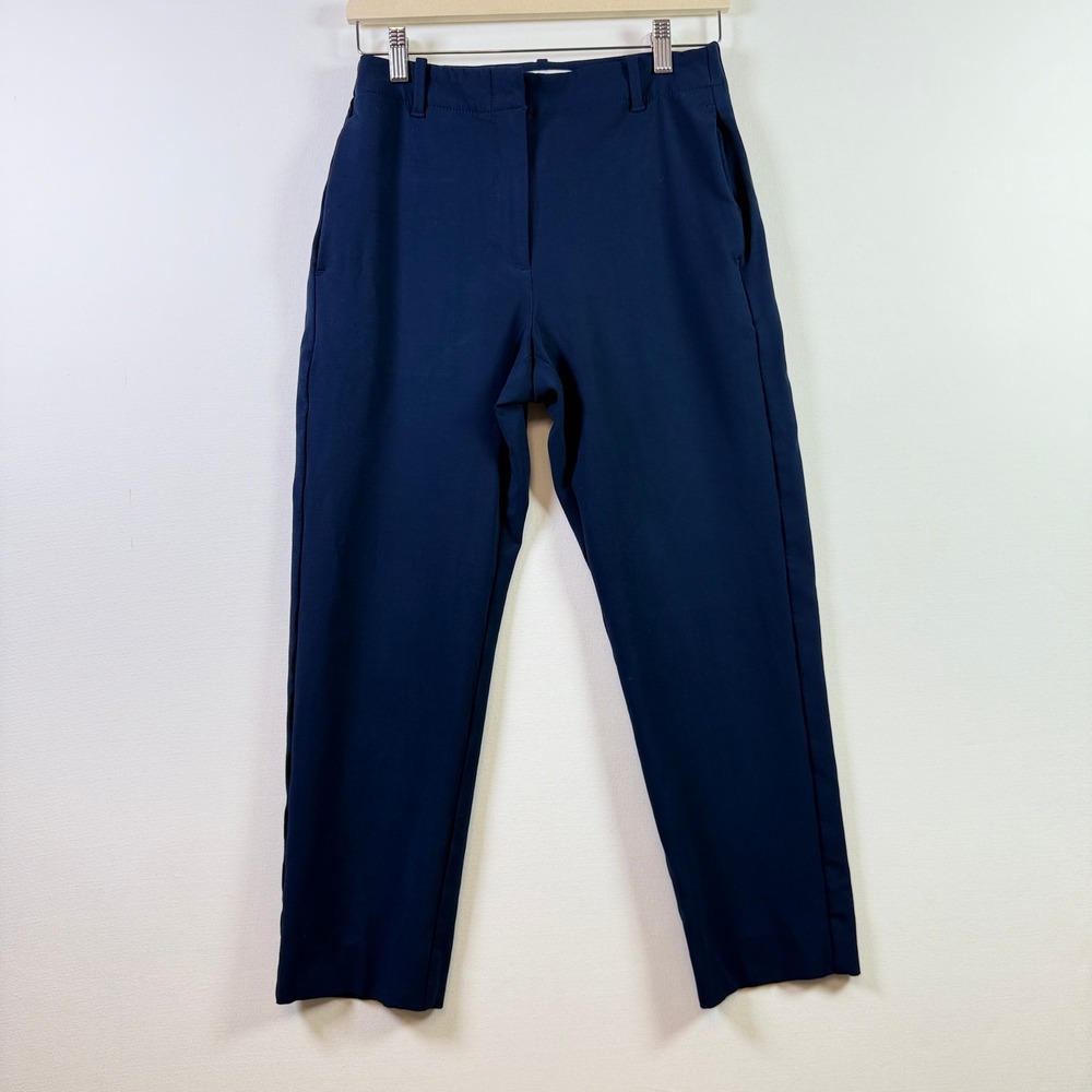 BANANA REPUBLIC Navy‎ Blue Slim Fit Stretch Trousers 2